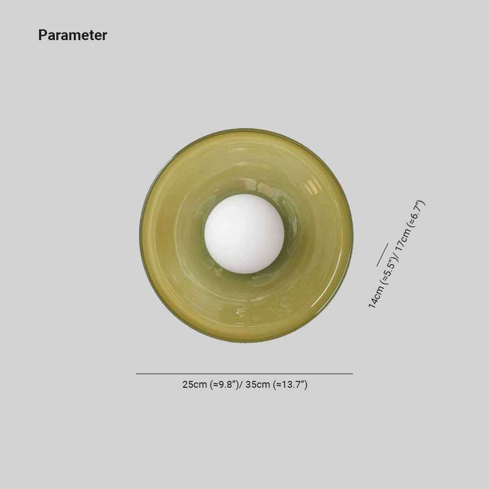 Plafonnier Jess Verre LED