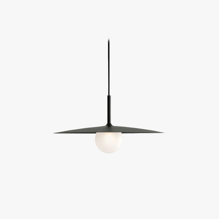 Arisha Suspension Dôme Moderne, Métal /Verre, Noir/Blanc/Grise, Chambre - Neutralighting