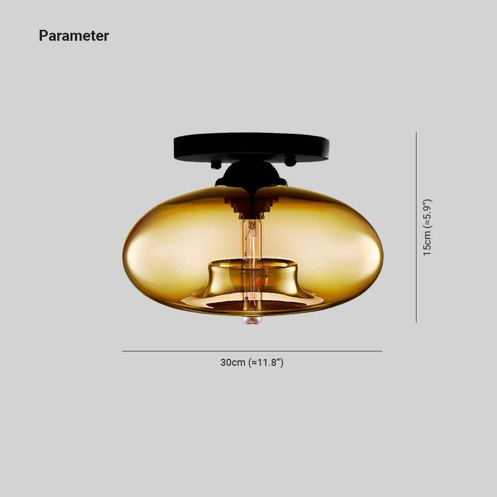 Plafonnier Arisha Verre LED V8