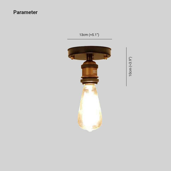 Plafonnier Silva Métal LED
