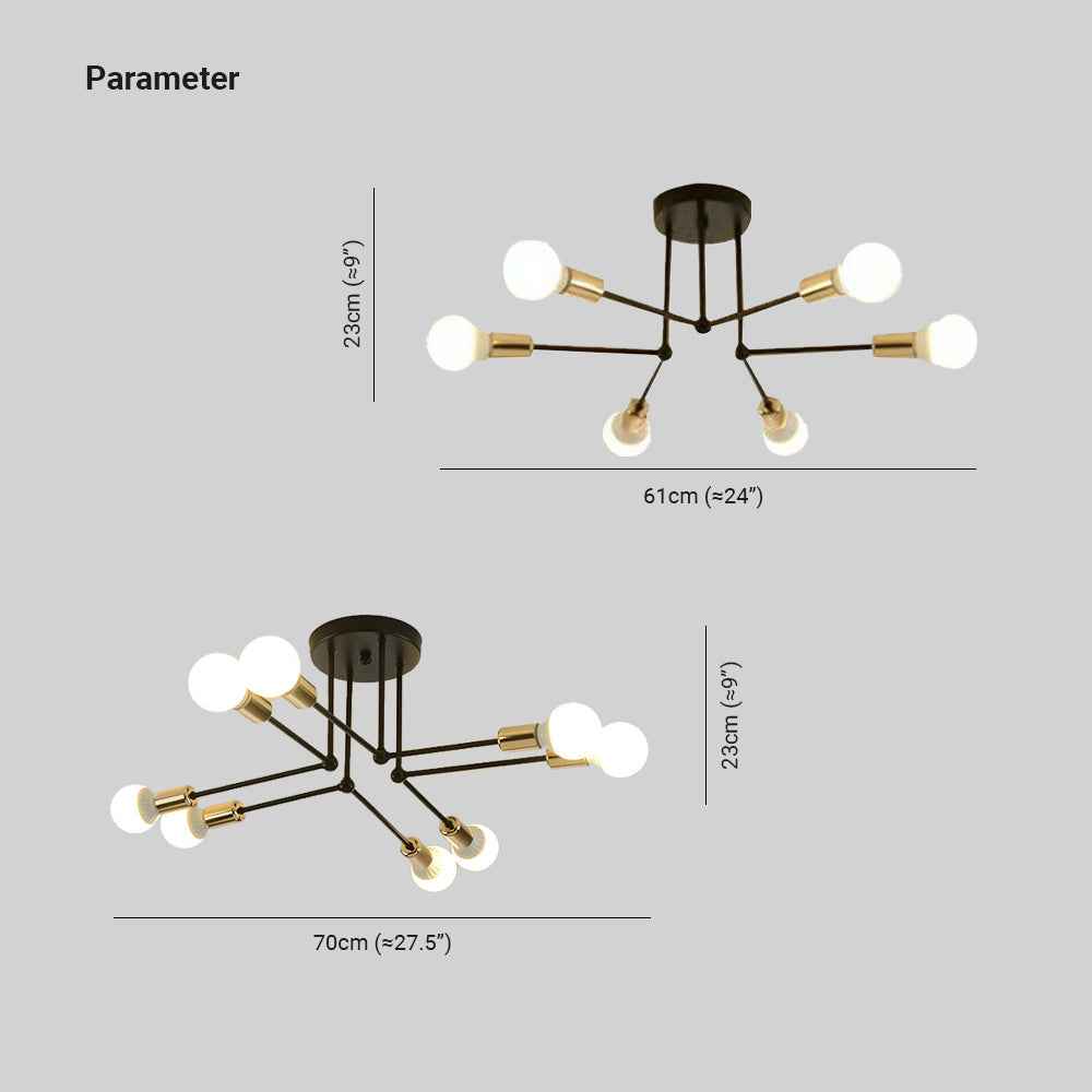 Plafonnier Valentina en Verre – Style Plafonnier Tendance
