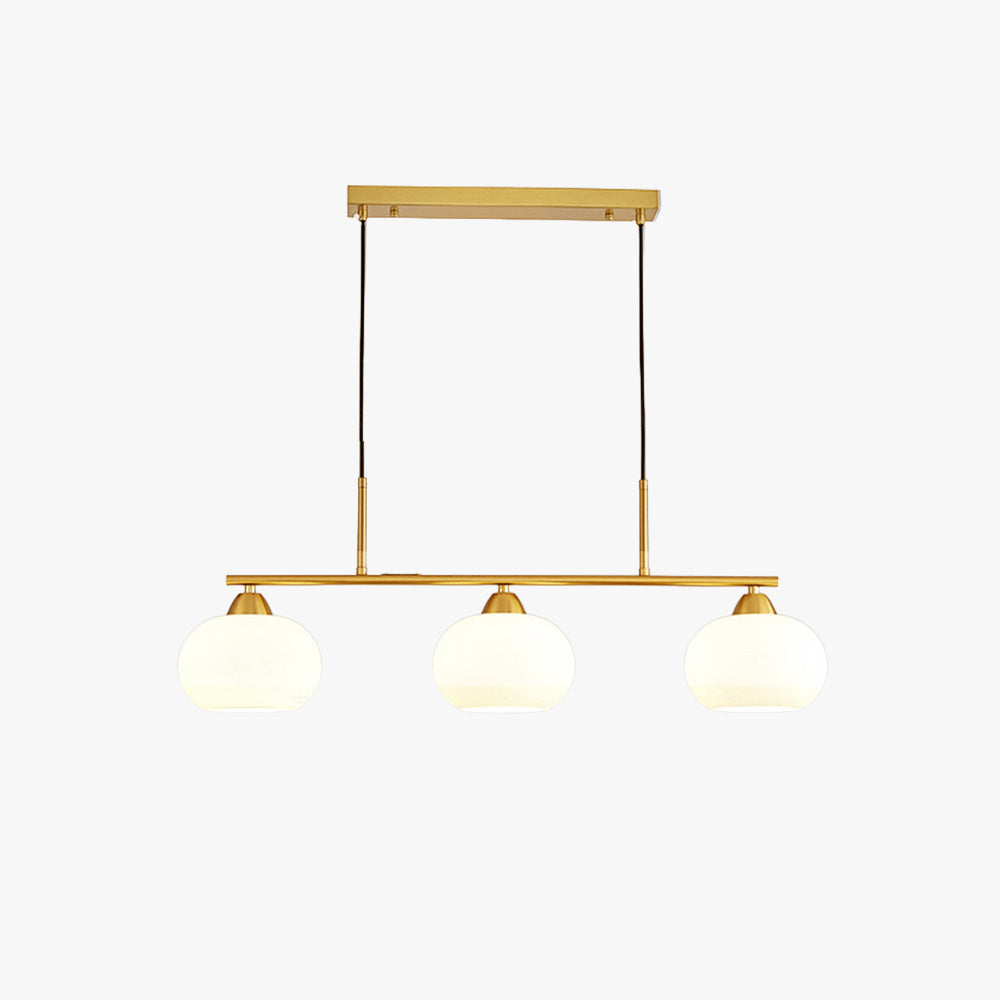 Valentina Suspension Multi Moderne, Métal/Verre, Noir/Or, Salon
