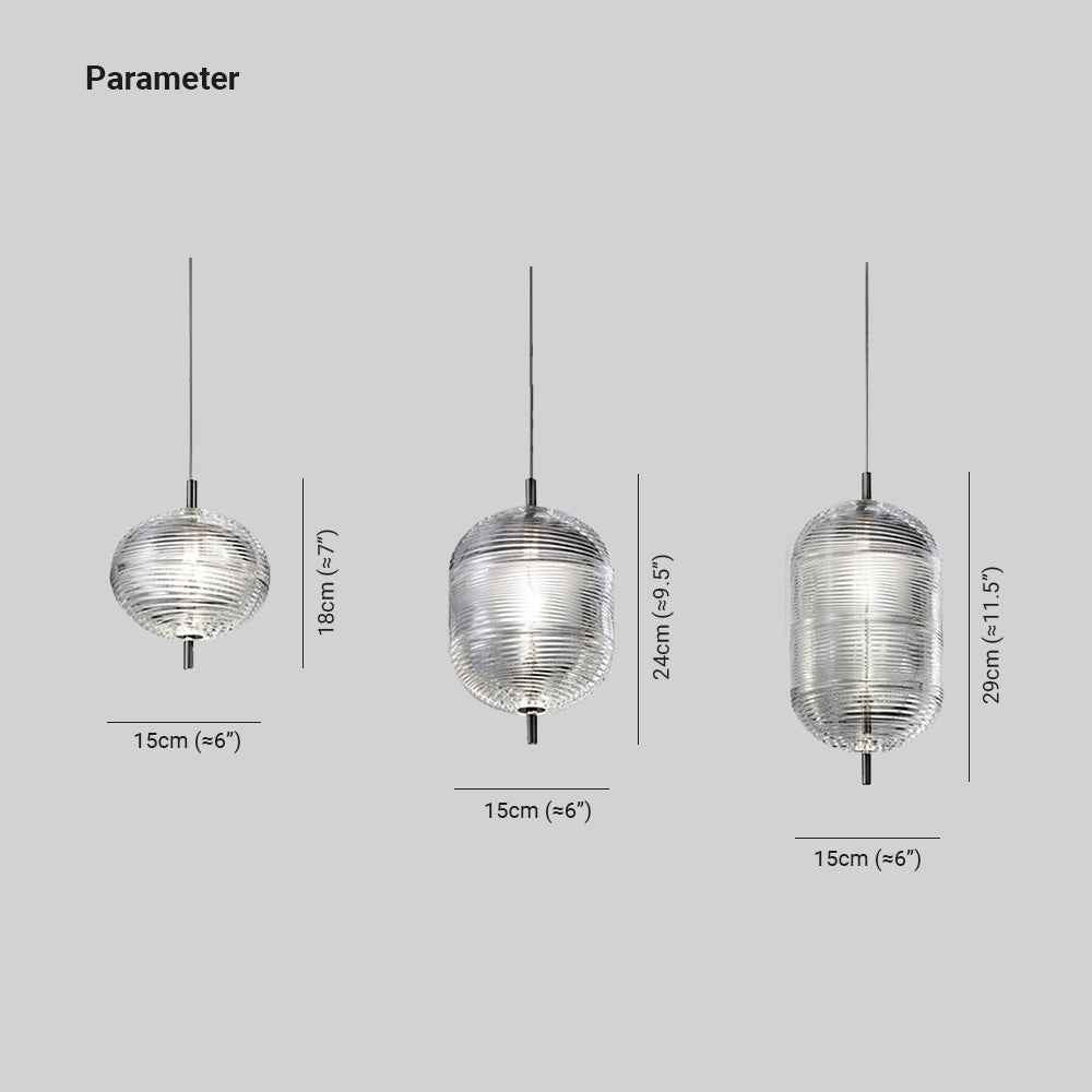 Suspension Valentina Verre LED 39W V2