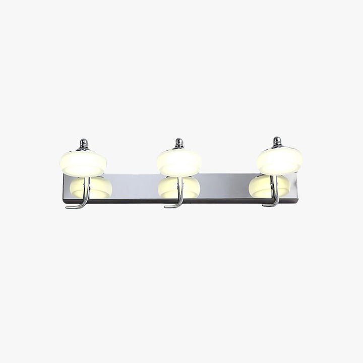 Arisha Applique Murale en Forme de Lanterne, Métal/Verre, Blanc, Chambre - Neutralighting