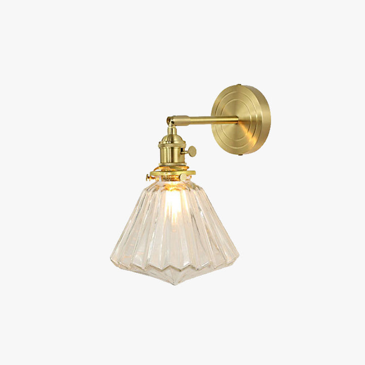 Valentina Applique Murale Boule/Fleur Luxe, Métal/Verre, Salle à Manger - Neutralighting