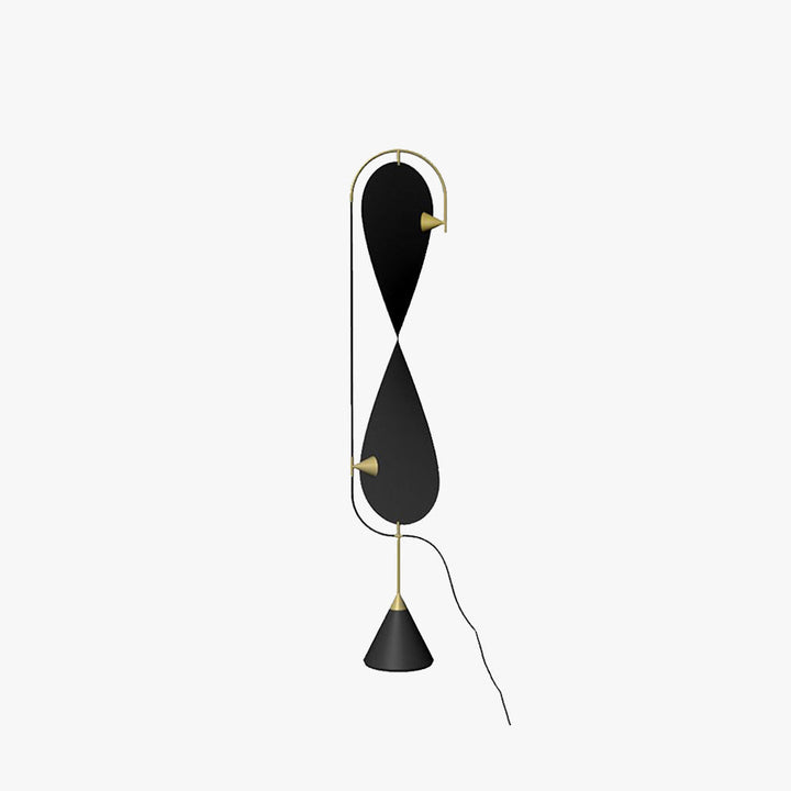 Mira Lampadaire Géométrique Moderne Métal Salon - Neutralighting