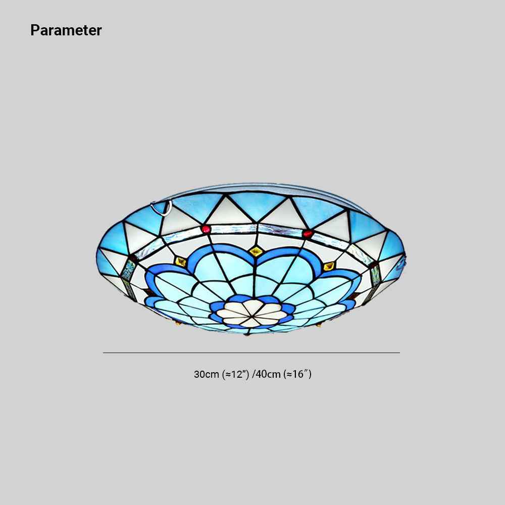 Plafonnier Quana Verre LED