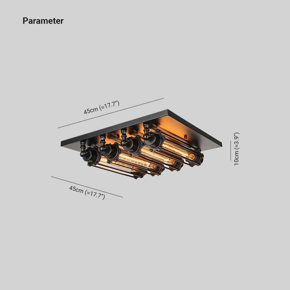 Plafonnier Silva Métal LED V2