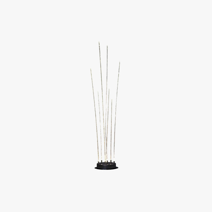 Ray Lampe Extérieur au sol Linéaire Simple, Métal, Blanc, Cour - Neutralighting