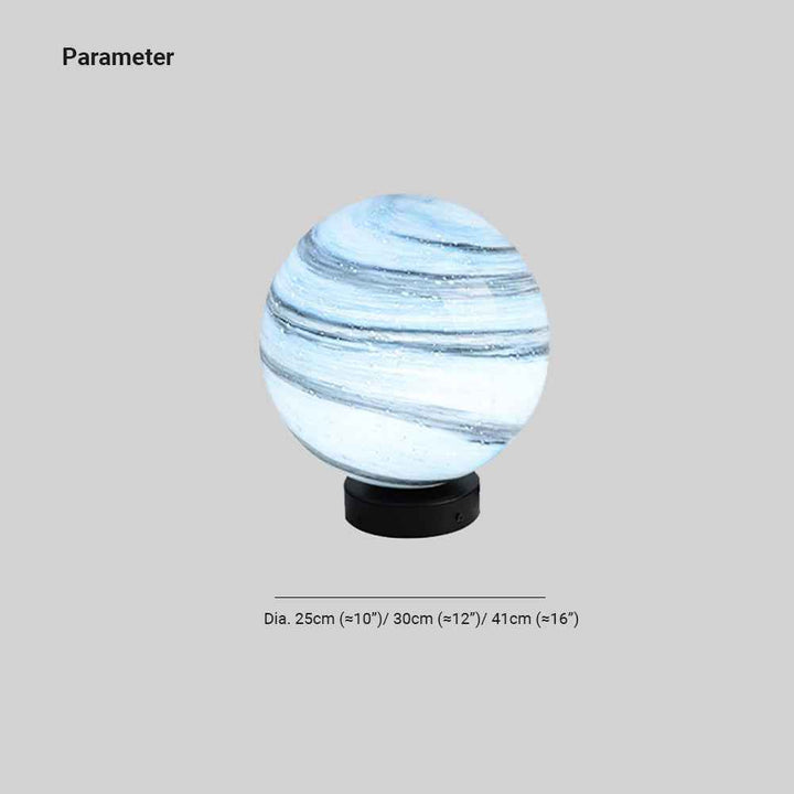 Lampe Aria en Verre – Élégance Moderne