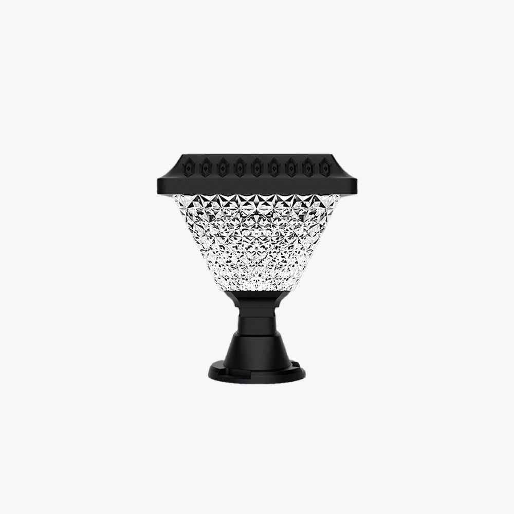 Ray Lampe de Poteau Solaire Géométrique - Neutralighting