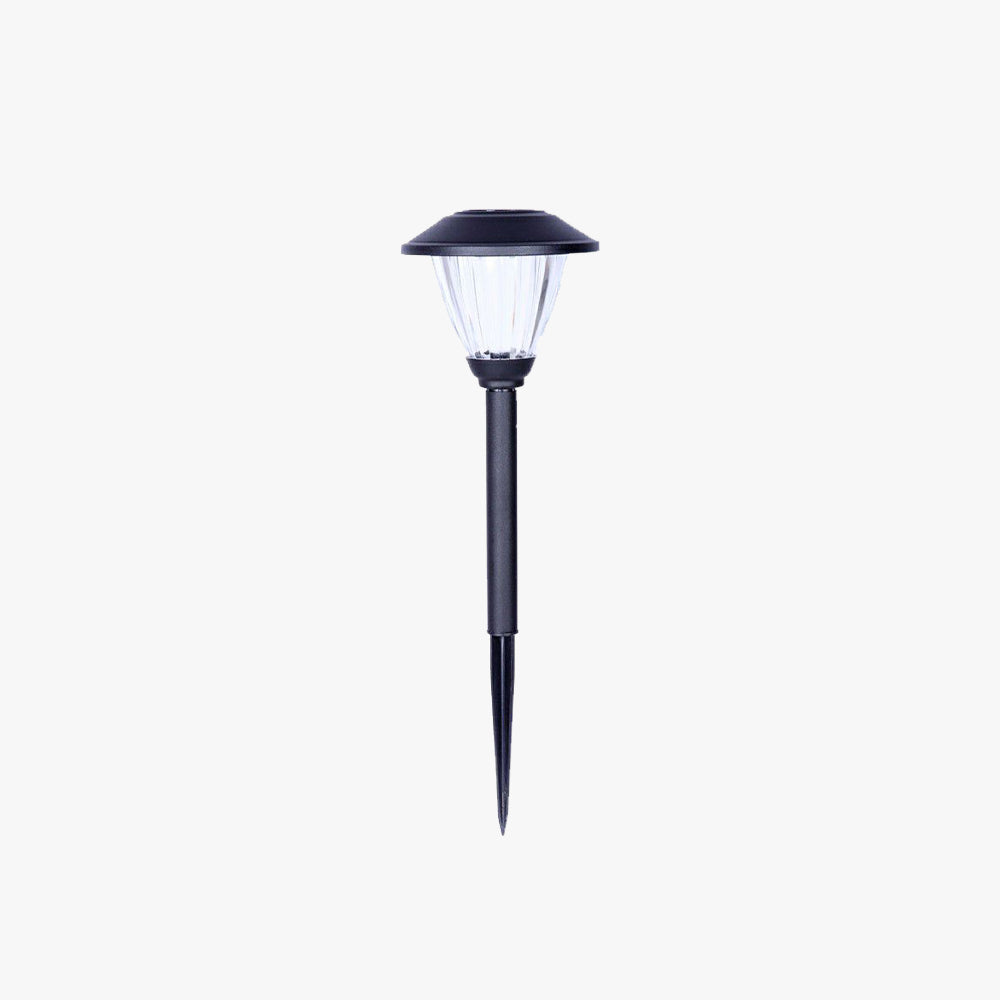 Ray Borne Extérieure Lanterne Vintage, Métal/Verre, Noir/Argent, Cour - Neutralighting