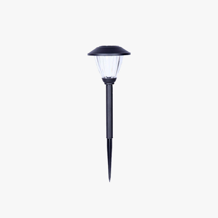 Ray Borne Extérieure Lanterne Vintage, Métal/Verre, Noir/Argent, Cour - Neutralighting