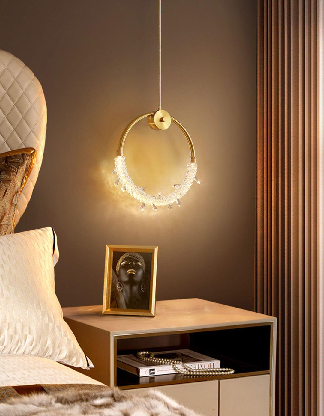 Lustre Lampe Pendante Élégante en Cristal - Neutralighting