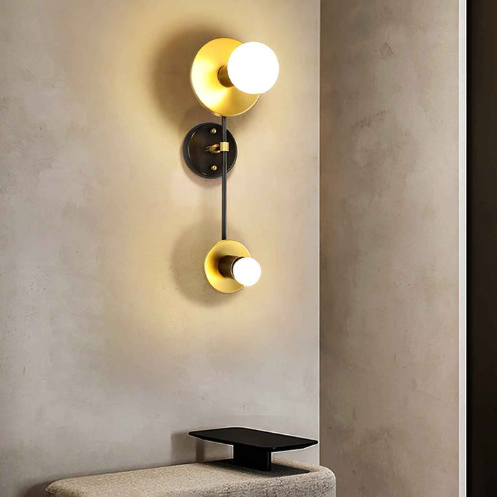 Balance Verre 18cm Noir LED