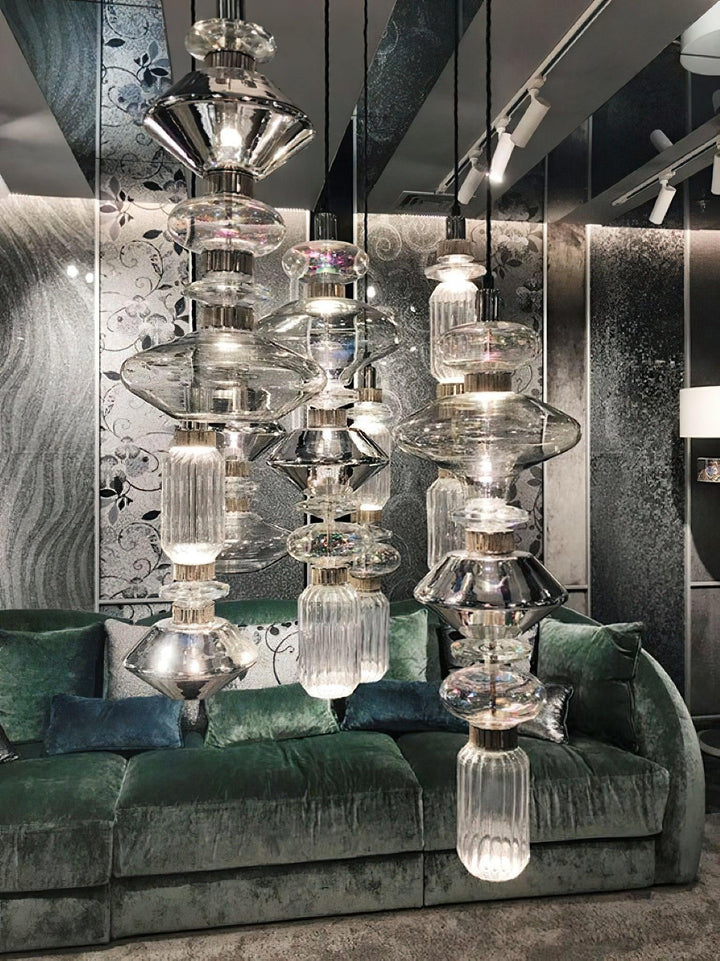 Vionisis Suspension Lampe en Verre de Luxe - Neutralighting