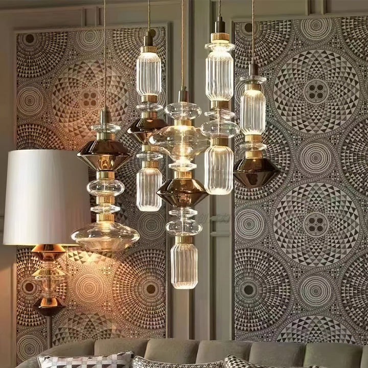 Vionisis Suspension Lampe en Verre de Luxe - Neutralighting