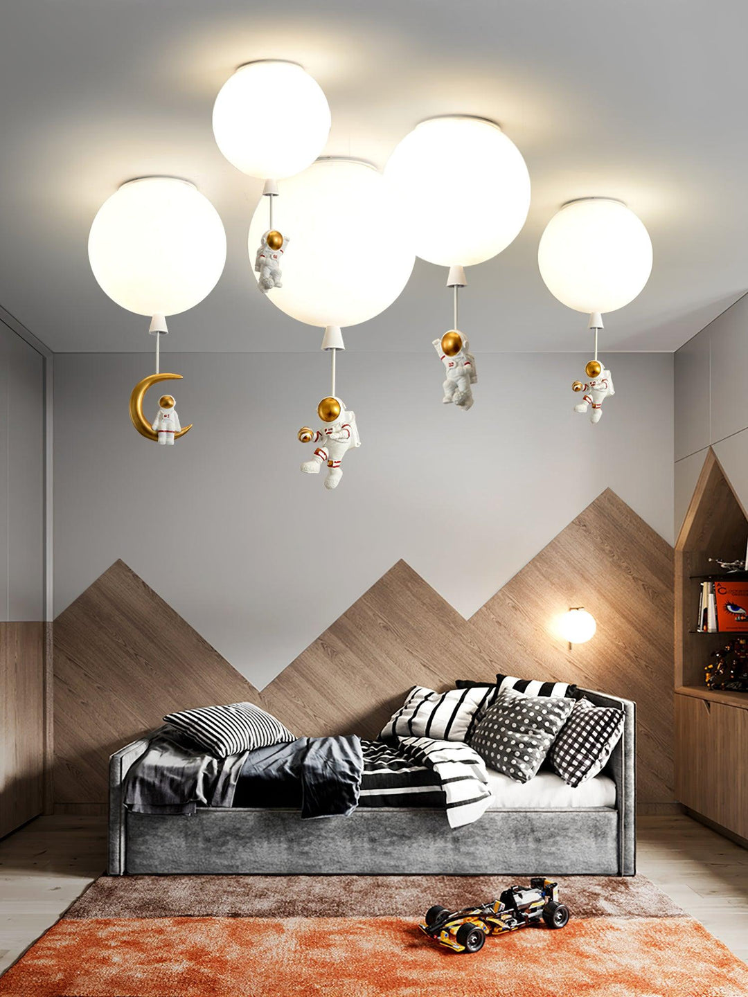 Iraeiel Plafonnier Glossy Unique en Forme de Ballon - Neutralighting