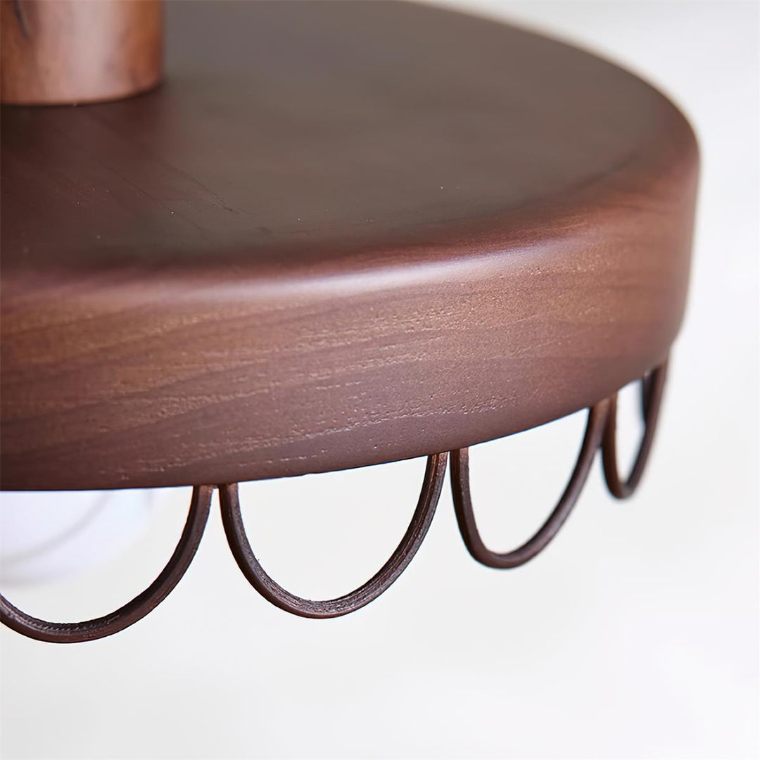 Balton Suspension Bois Courbe Minimaliste - Neutralighting