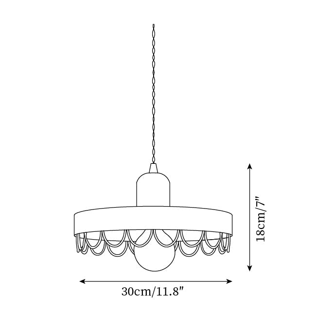 Balton Suspension Bois Courbe Minimaliste - Neutralighting