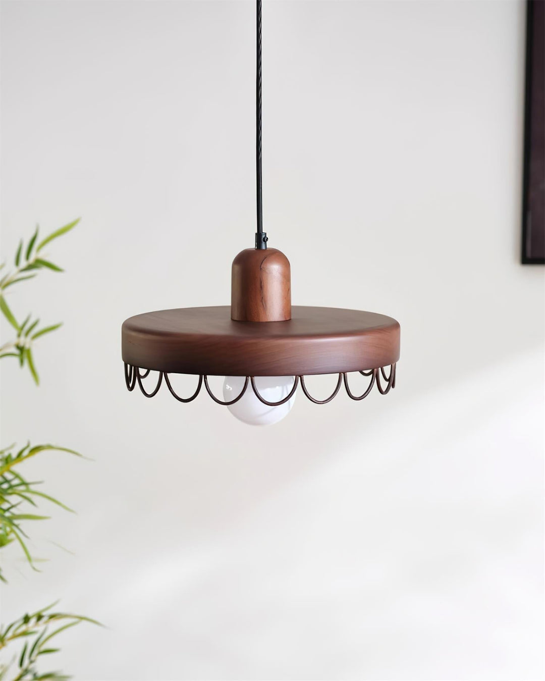 Balton Suspension Bois Courbe Minimaliste - Neutralighting