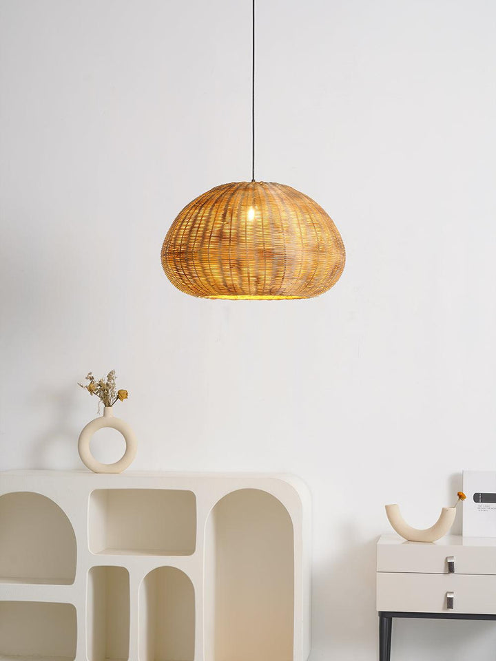 Adam Lampe Pendante Rétro en Bambou - Neutralighting