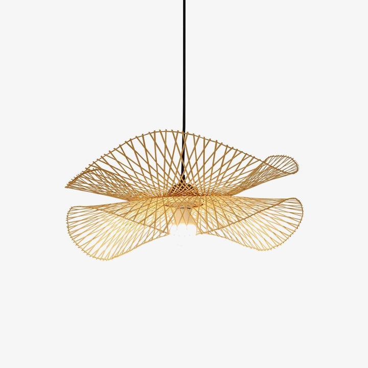 Twirl Lampe Pendante Moderne en Bambou - Neutralighting