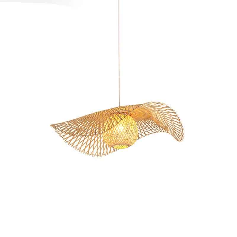Twirl Lampe Pendante Moderne en Bambou - Neutralighting