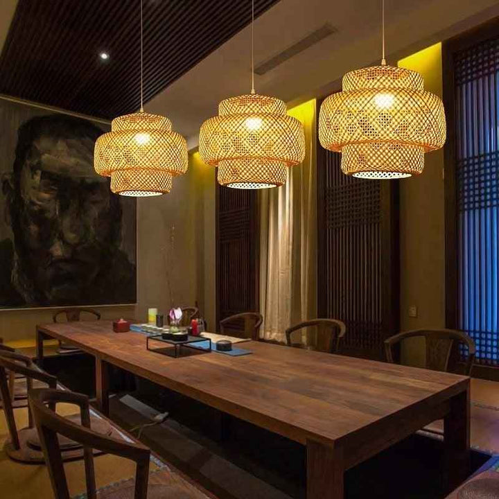 Lampe tan en Métal – Design Contemporain