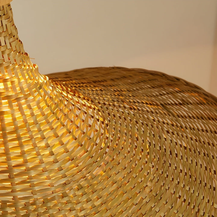 Marona Suspension Vintage en Rattan - Neutralighting