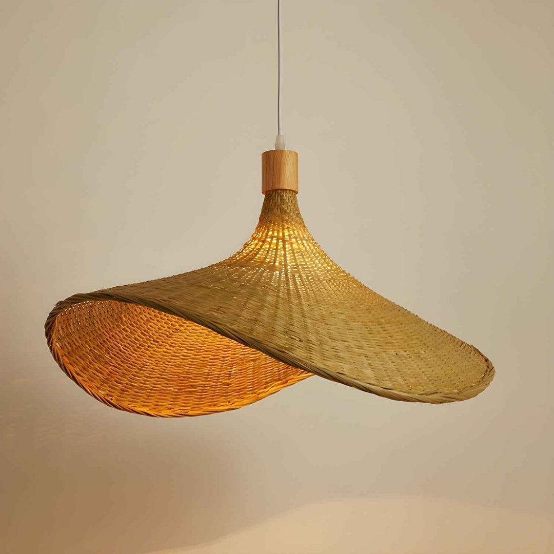 Marona Suspension Vintage en Rattan - Neutralighting