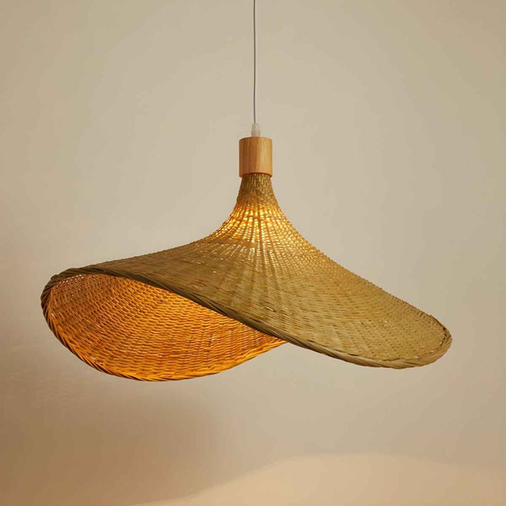 Marona Suspension Vintage en Rattan - Neutralighting