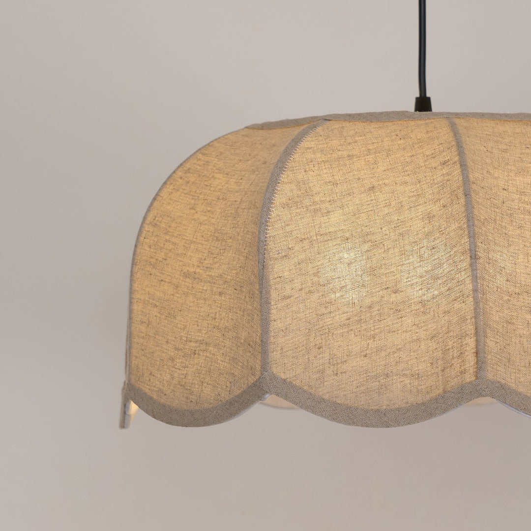 Solacen Suspension Tissu Rustique - Neutralighting
