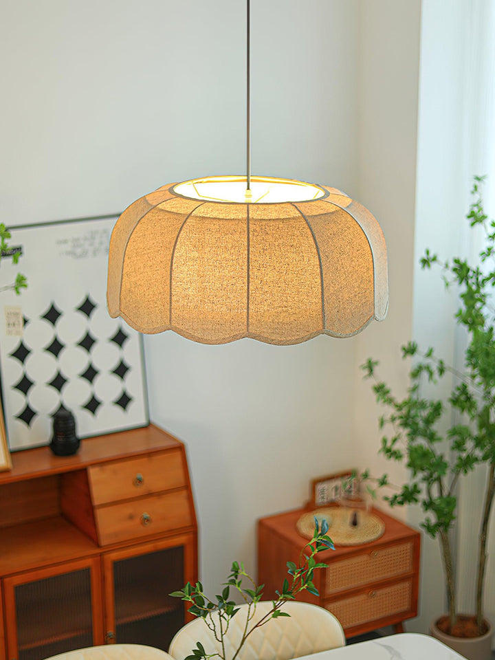 Solacen Suspension Tissu Rustique - Neutralighting