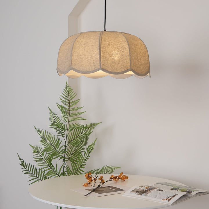 Solacen Suspension Tissu Rustique - Neutralighting