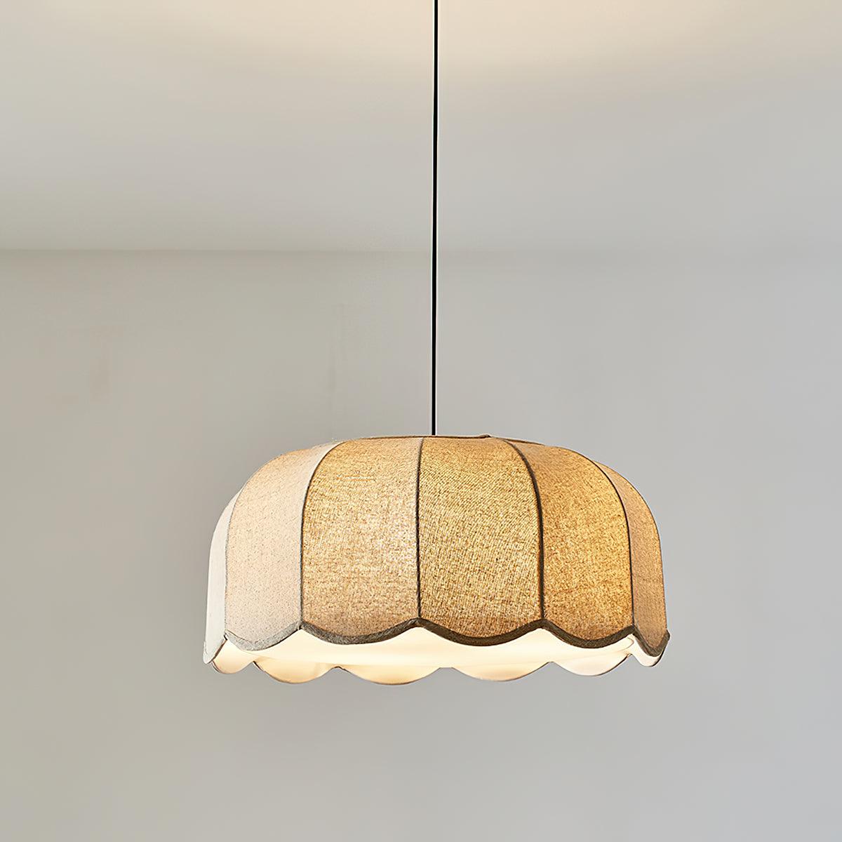 Solacen Suspension Tissu Rustique - Neutralighting