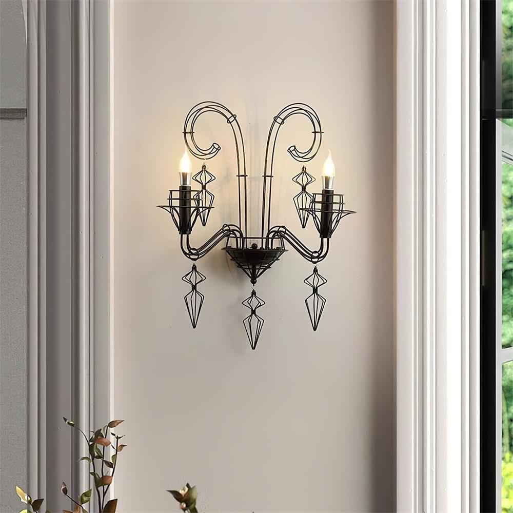 Lampe Baroque en Verre – Design Contemporain