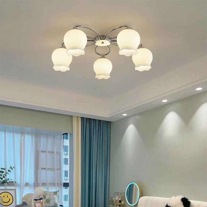 Plafonnier Arisha Verre LED V20