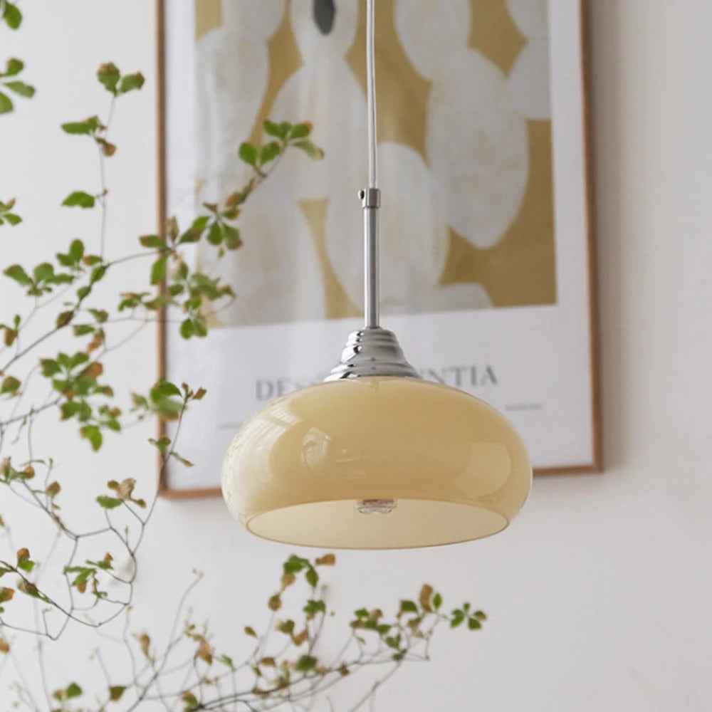 Valentina Simple Verre Métal Suspension Chambre à Coucher/Salle d'étude - Neutralighting