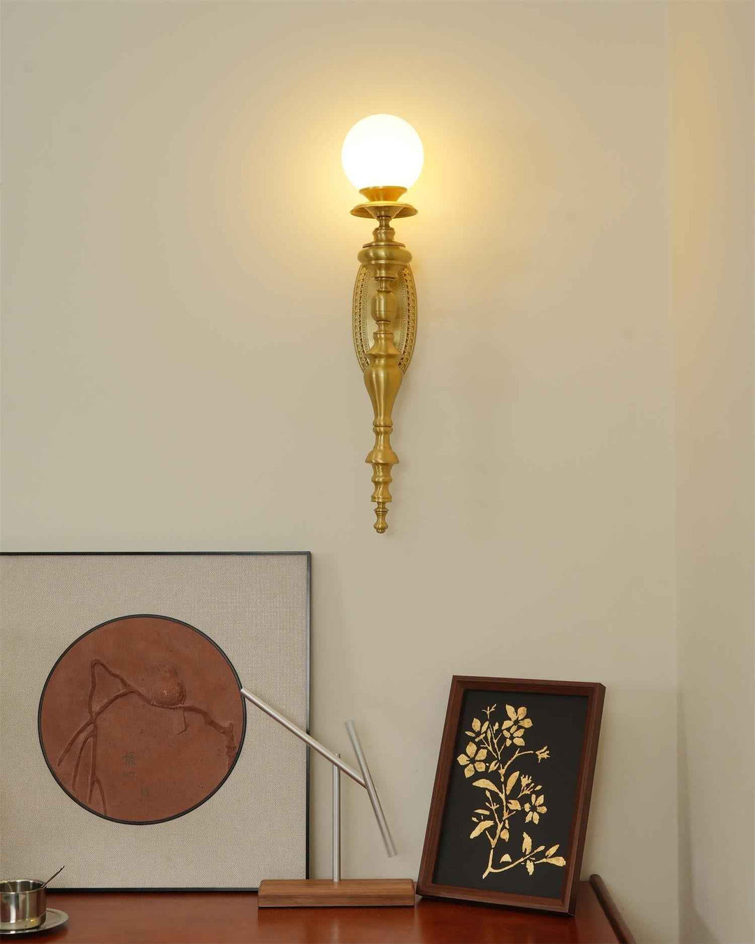 Lampe Nara en Laiton – Design Contemporain