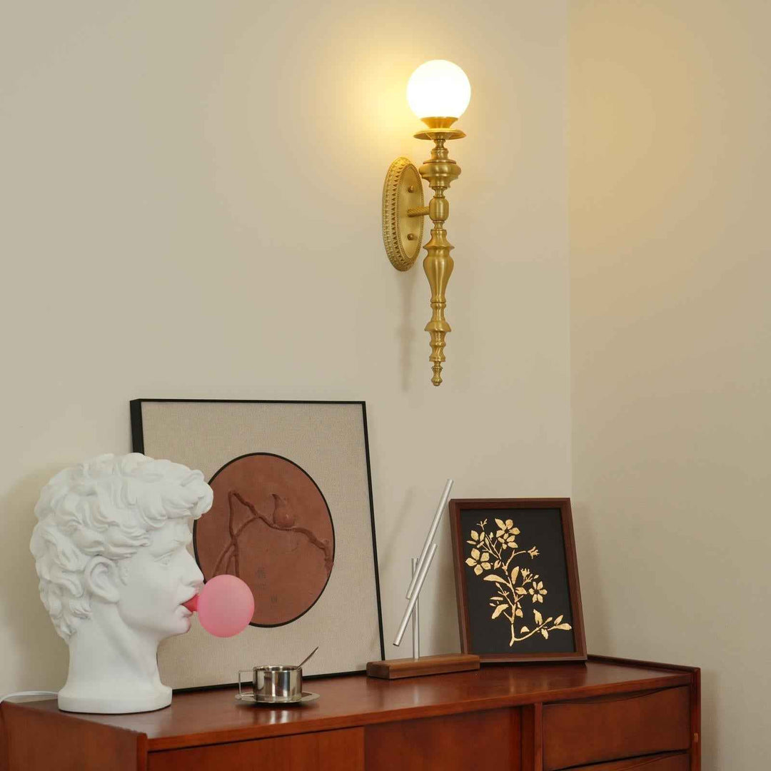 Lampe Nara en Laiton – Design Contemporain