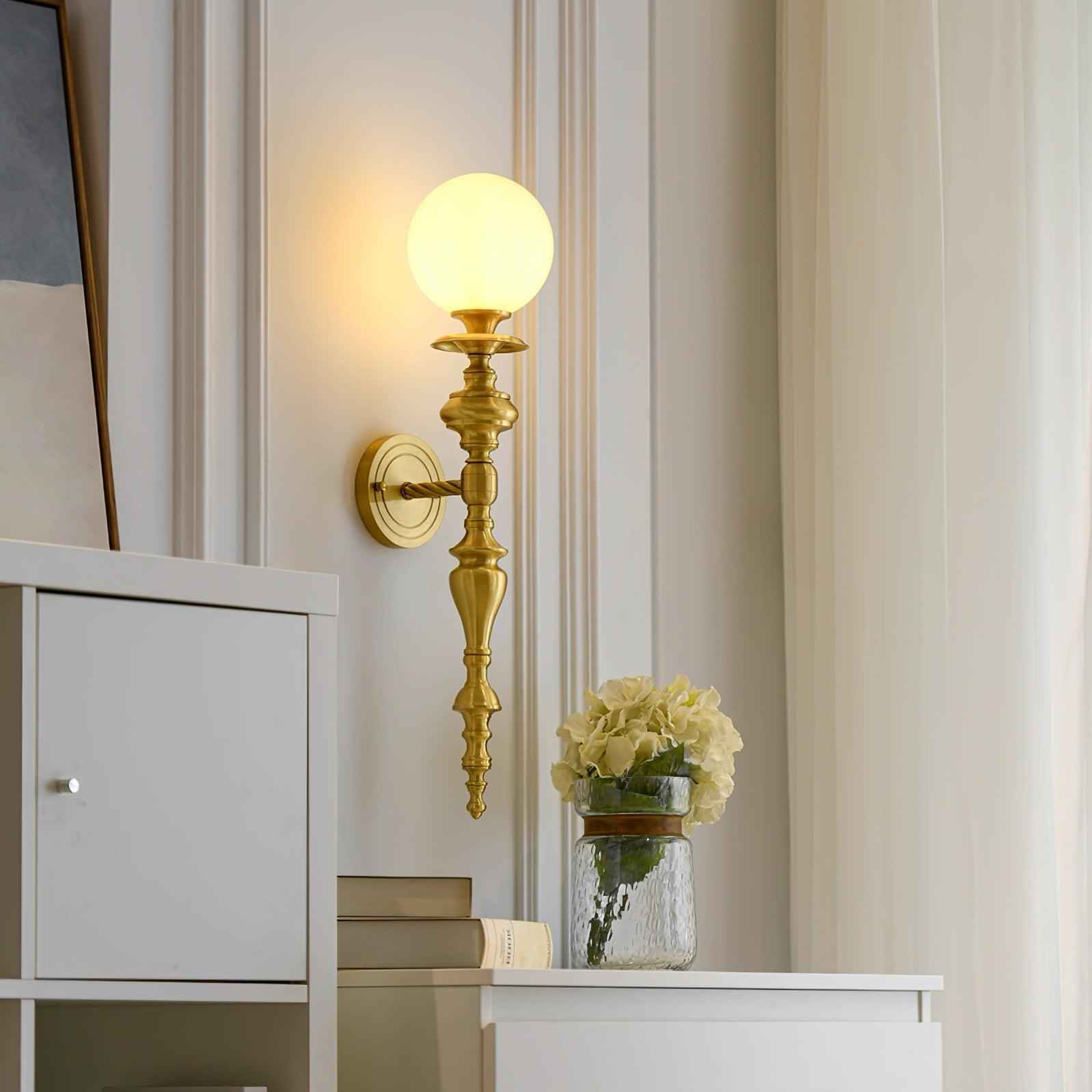Lampe Nara en Laiton – Design Contemporain