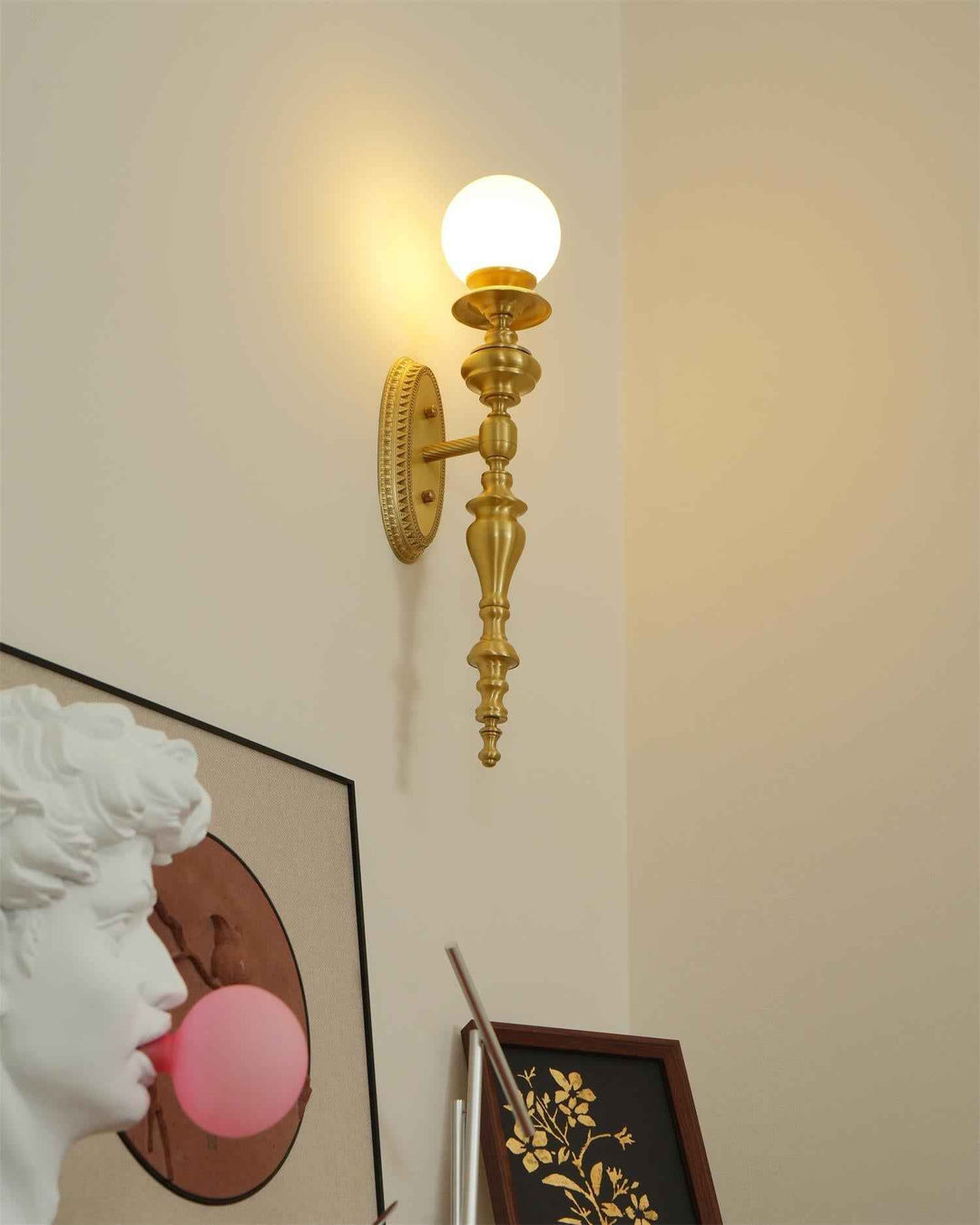 Lampe Nara en Laiton – Design Contemporain