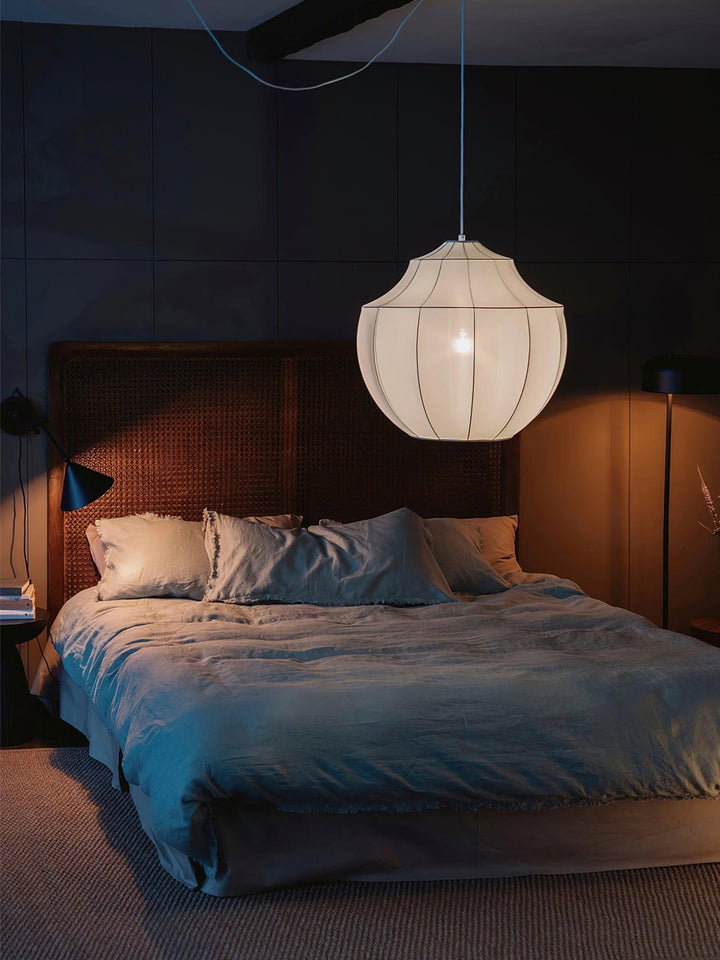 Eraeyra Lampe Suspension en Tissu Maille d&