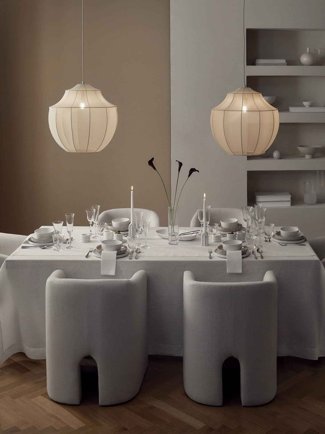Lampe ra en Tissu – Design Contemporain