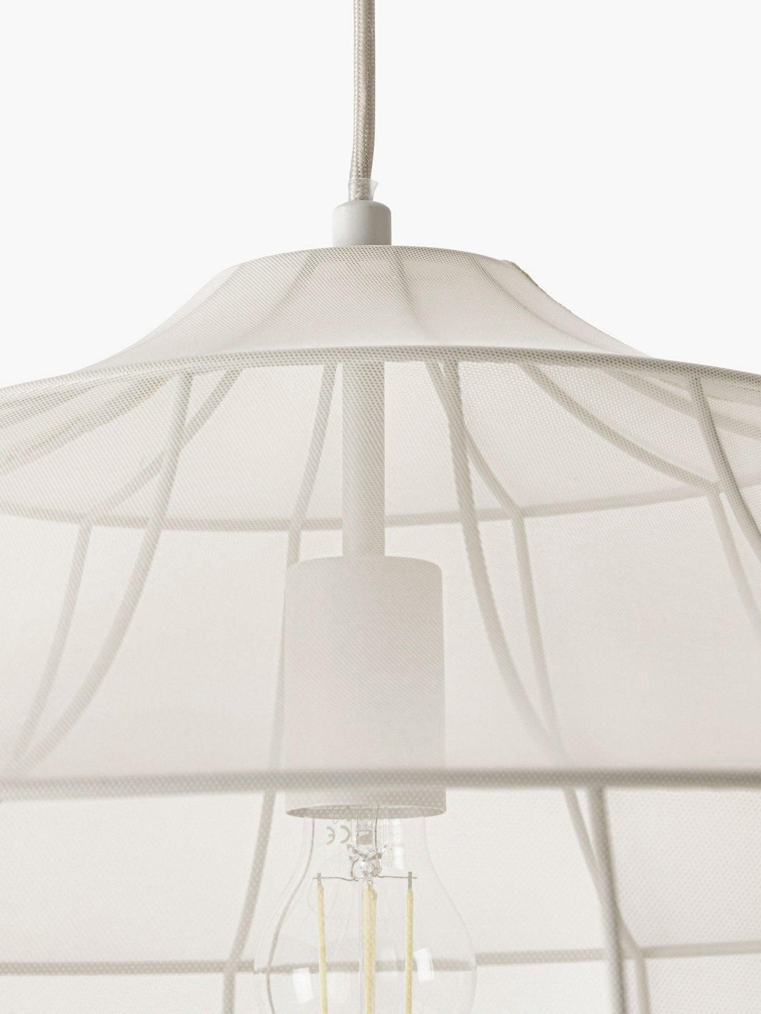 Eraeyra Lampe Suspension en Tissu Maille d&