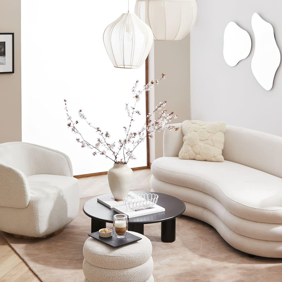 Eraeyra Lampe Suspension en Tissu Maille d&
