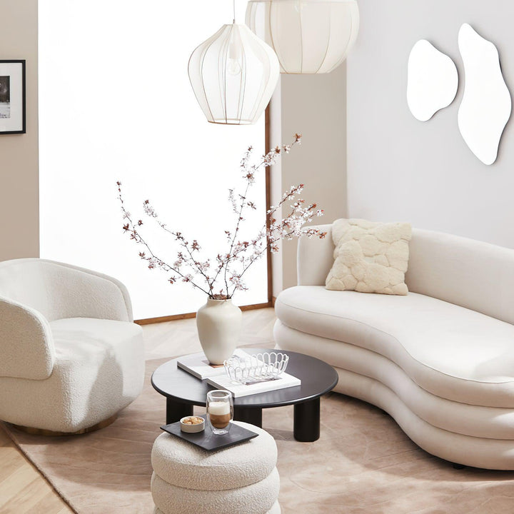 Eraeyra Lampe Suspension en Tissu Maille d&