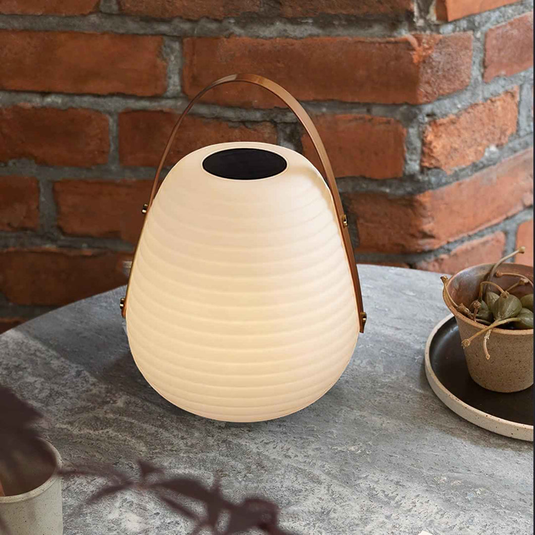 Amelia Métal 24cm Blanc LED