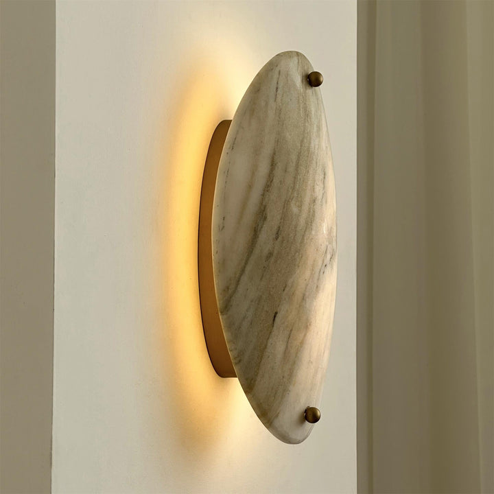 Yrvuvyu Moderne Minimaliste Albâtre Marbre Applique Murale - Neutralighting